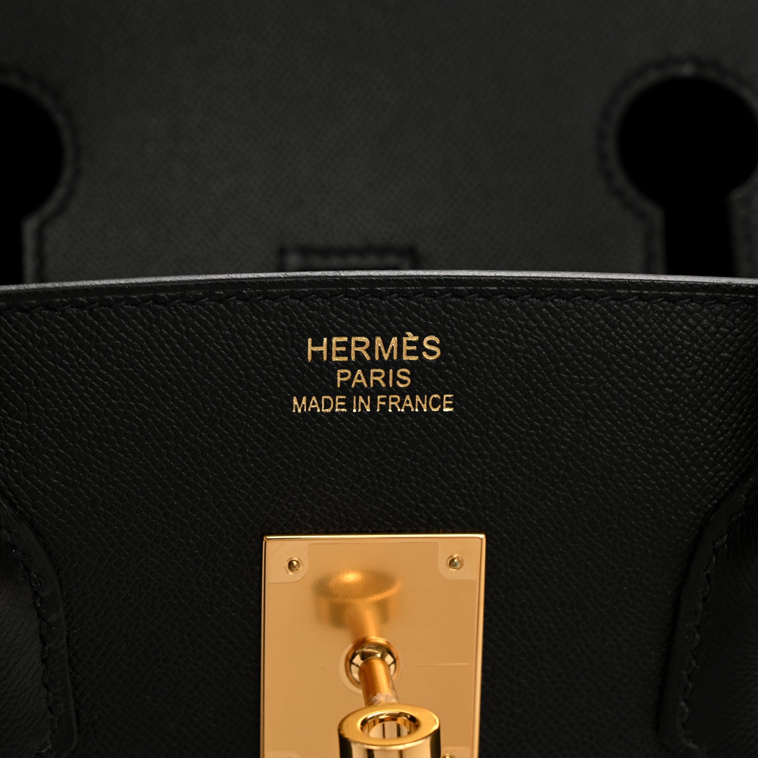 Hermes Madame Calfskin Birkin Sellier 35 Black 6 of 13