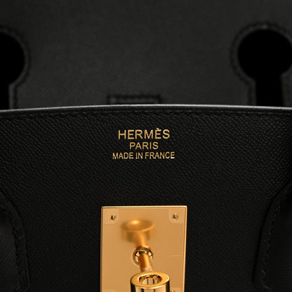 Hermes Madame Calfskin Birkin Sellier 35 Black 6 of 13