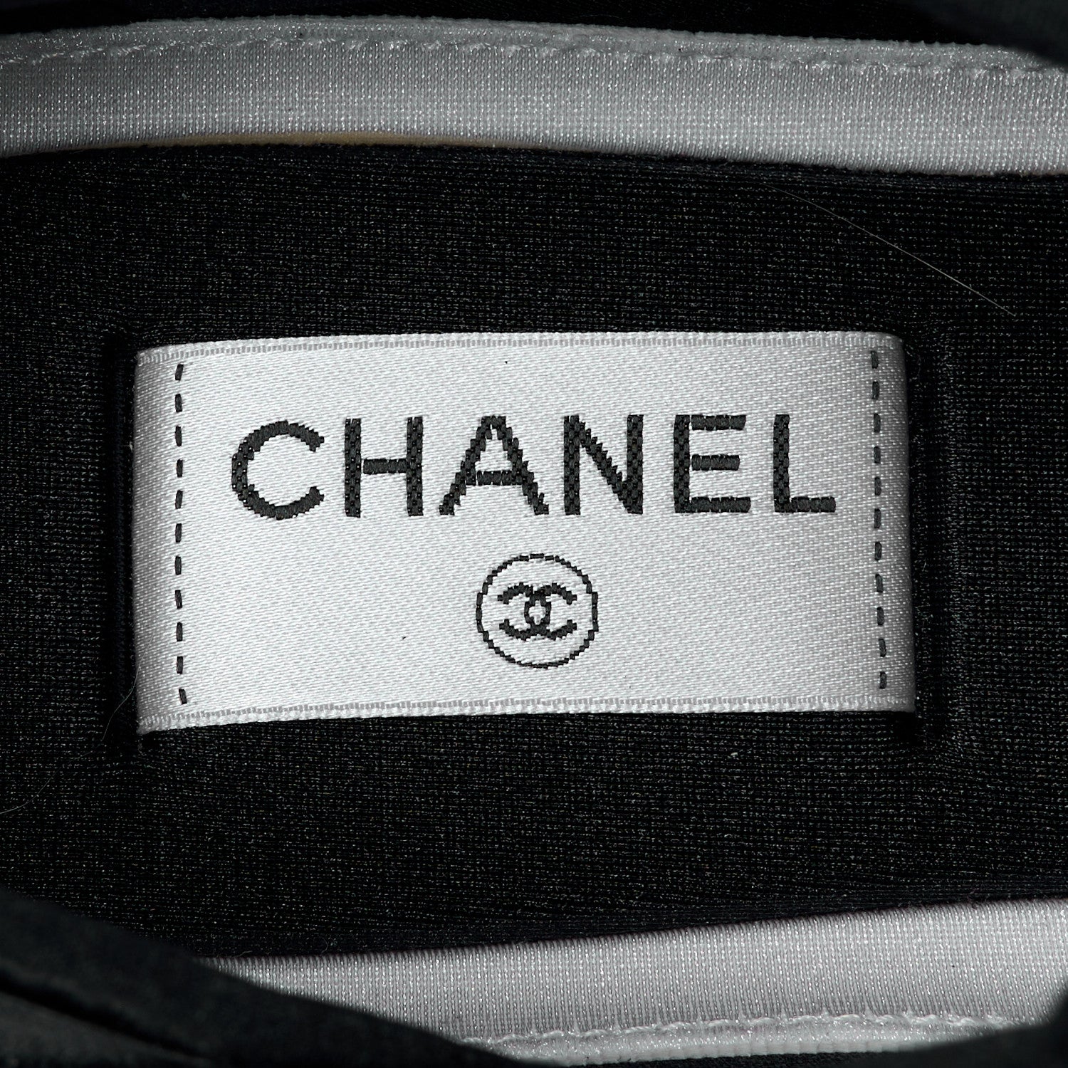 Chanel Velvet Calfskin Mixed Fibers CC Sneakers 40.5 Black 8 of 10