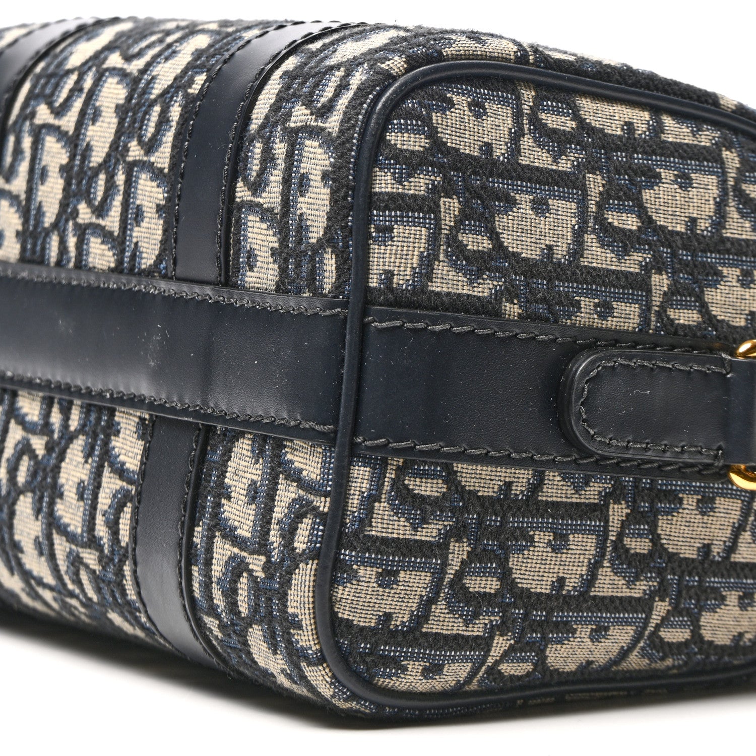 Christian Dior Oblique Groove 20 Bag Blue 10 of 10