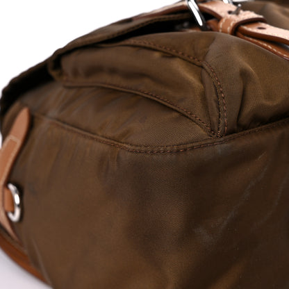 Prada Tessuto Nylon Messenger Bag Bruciato 7 of 15