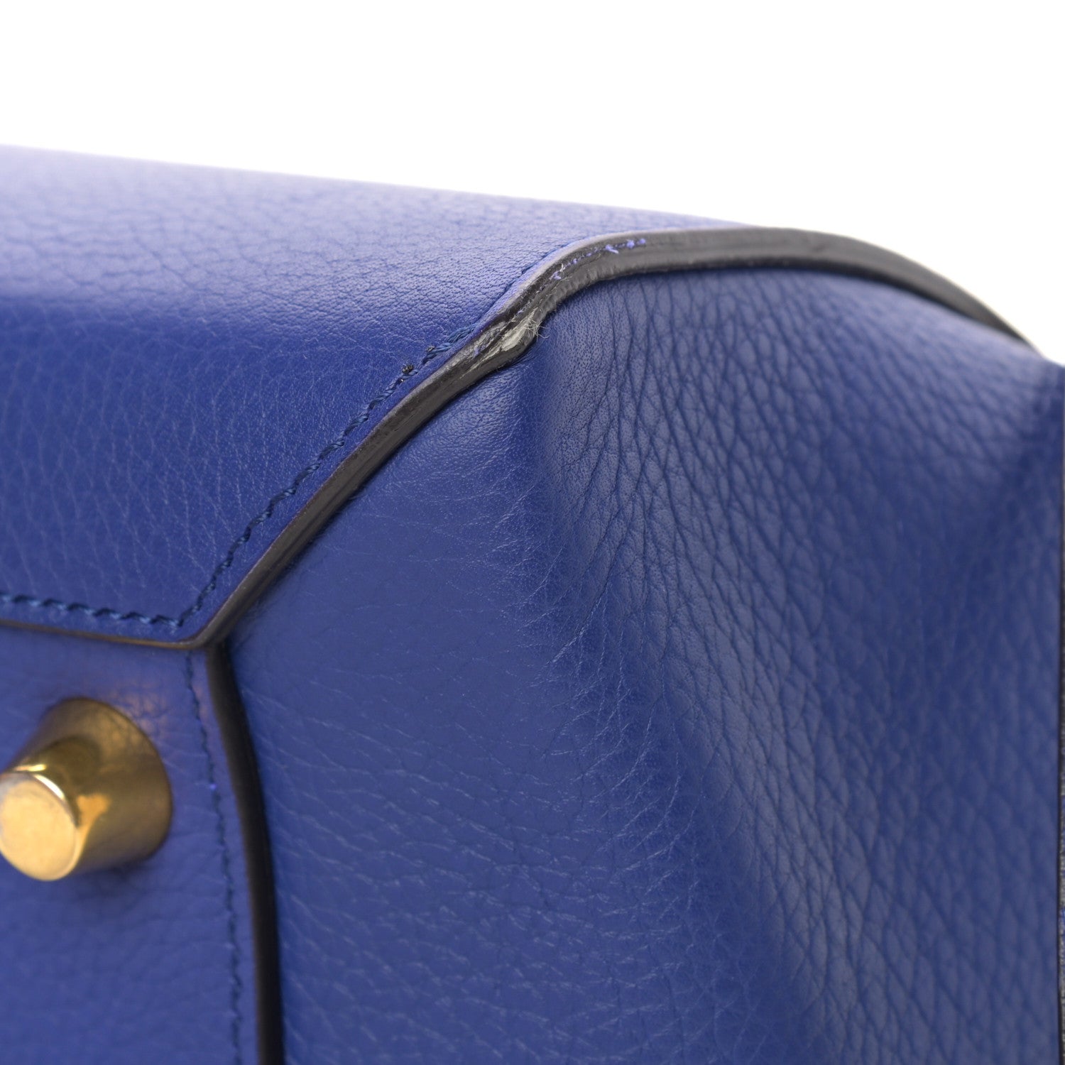 Celine Grained Calfskin Mini Belt Bag Indigo 13 of 16