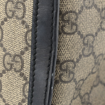 Gucci GG Supreme Monogram Medium Padlock Tote Black 10 of 14