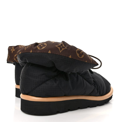 Louis Vuitton Nylon Monogram Pillow Comfort Ankle Boot 39 Black 4 of 7