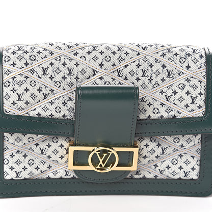 Louis Vuitton Denim Printed Monogram Dauphine Mini Bumbag 9 of 9