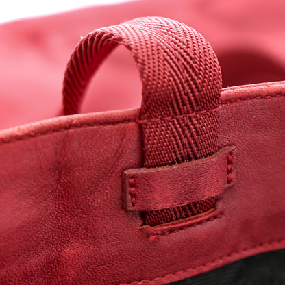 Prada Nylon Zip Tote Bag Granato 14 of 16