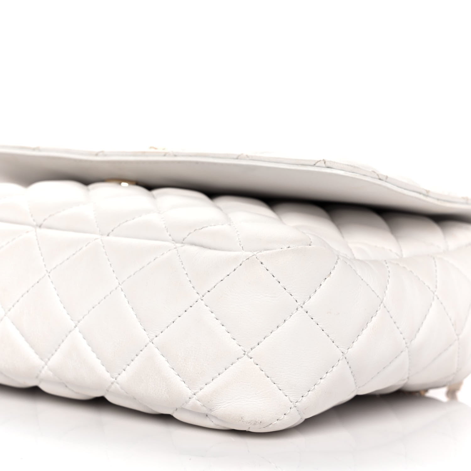 Versace Nappa Quilted Medusa Chain Crossbody White 8 of 10