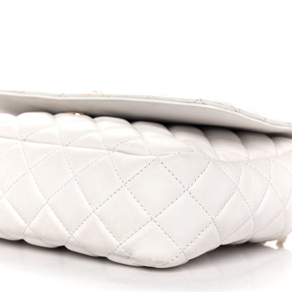 Versace Nappa Quilted Medusa Chain Crossbody White 8 of 10