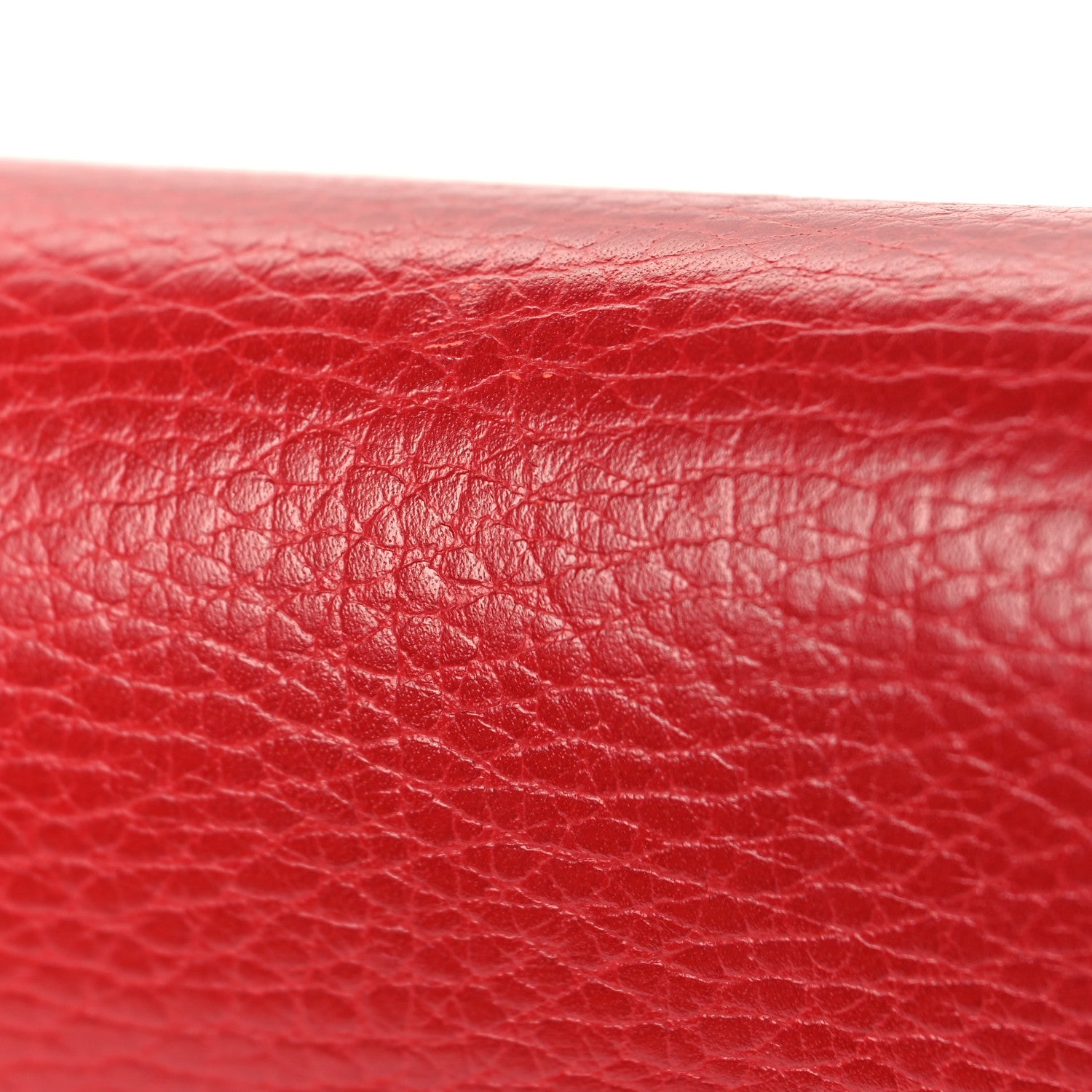 Gucci Dollar Calfskin Small Interlocking G Shoulder Bag Red 13 of 13