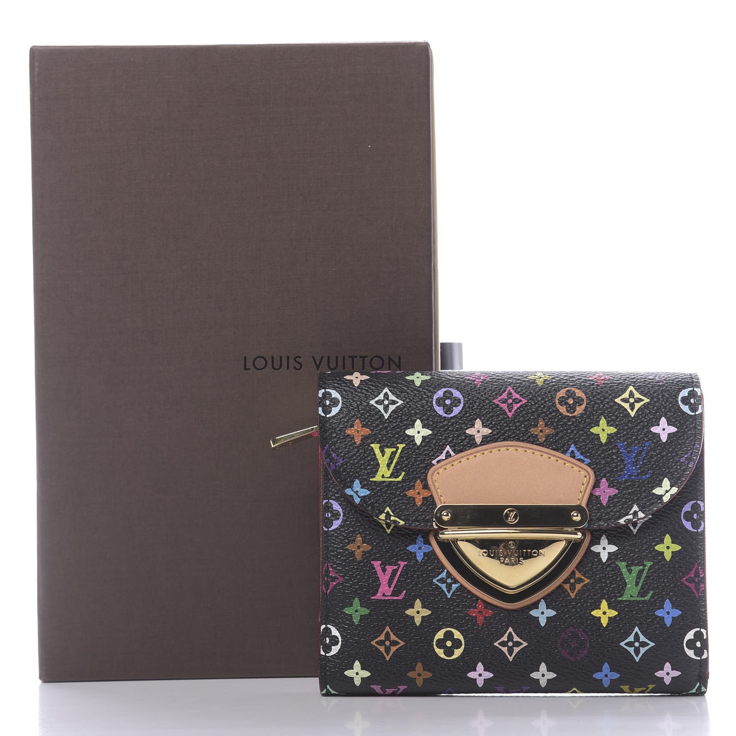 Monogram Multicolor Joey Wallet Black Grenade