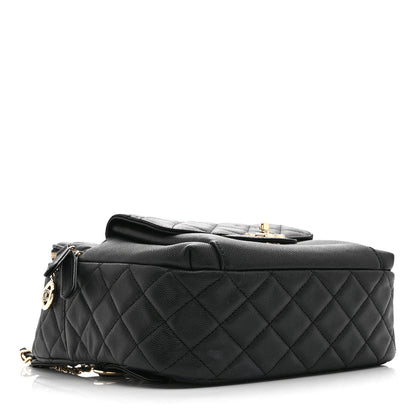Chanel Caviar Quilted Large CC Day Backpack Black 4 of 10