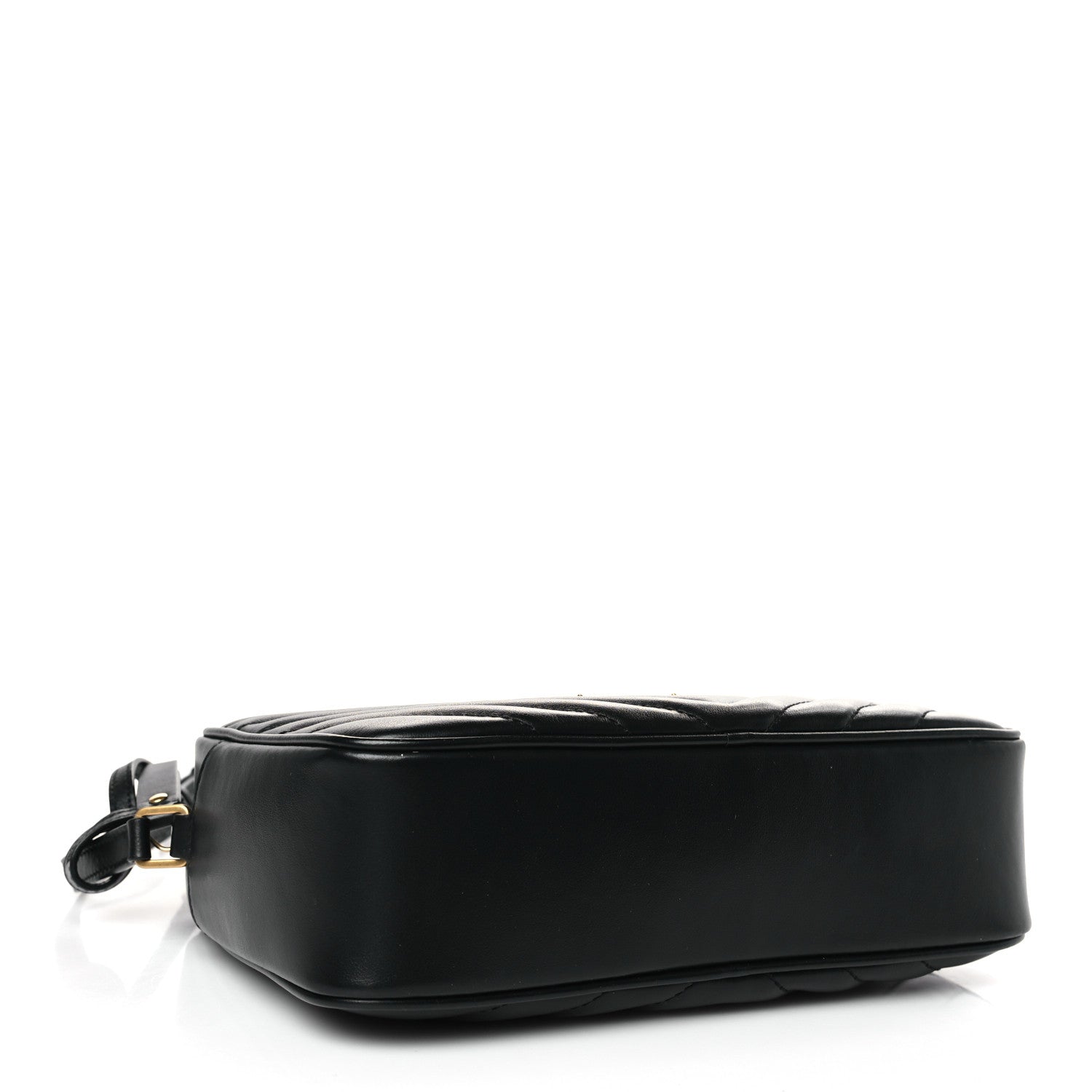Saint Laurent Calfskin Matelasse Monogram Lou Camera Bag Black 4 of 8