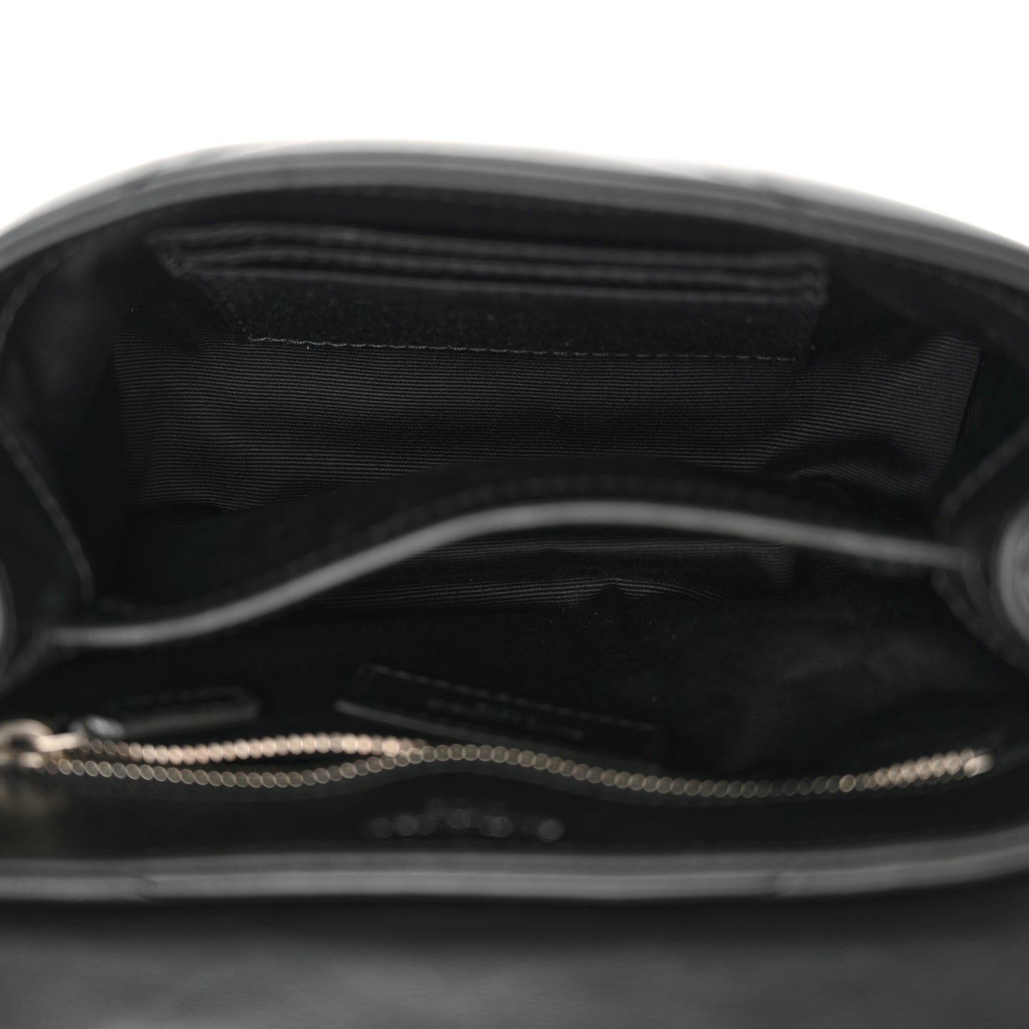 Calfskin Y Quilted Monogram Toy Loulou Crossbody Bag Black