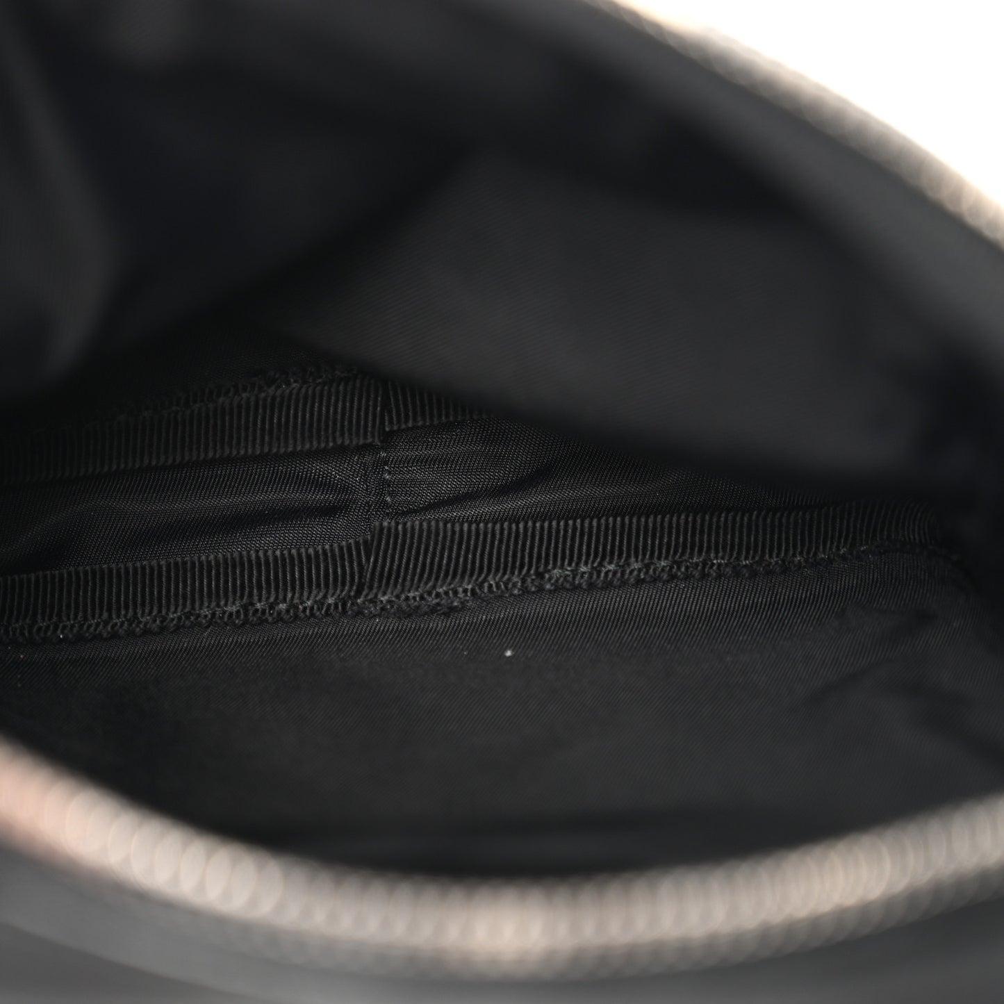 GG Supreme Monogram Web Belt Bag Black