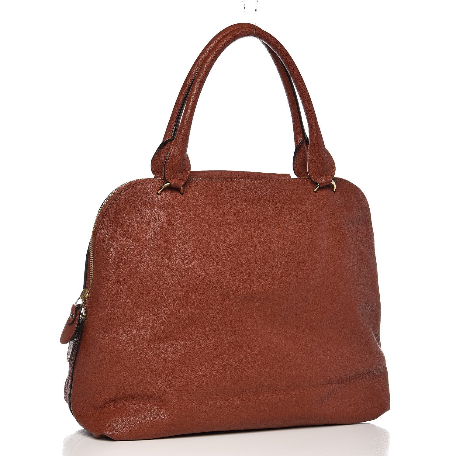 Chloe Buffalo Large Elsie Bowling Bag Whiskey 3 of 12