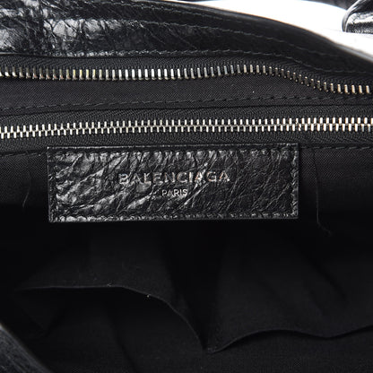 Balenciaga Agneau Classic Silver Hardware S City Black 6 of 10