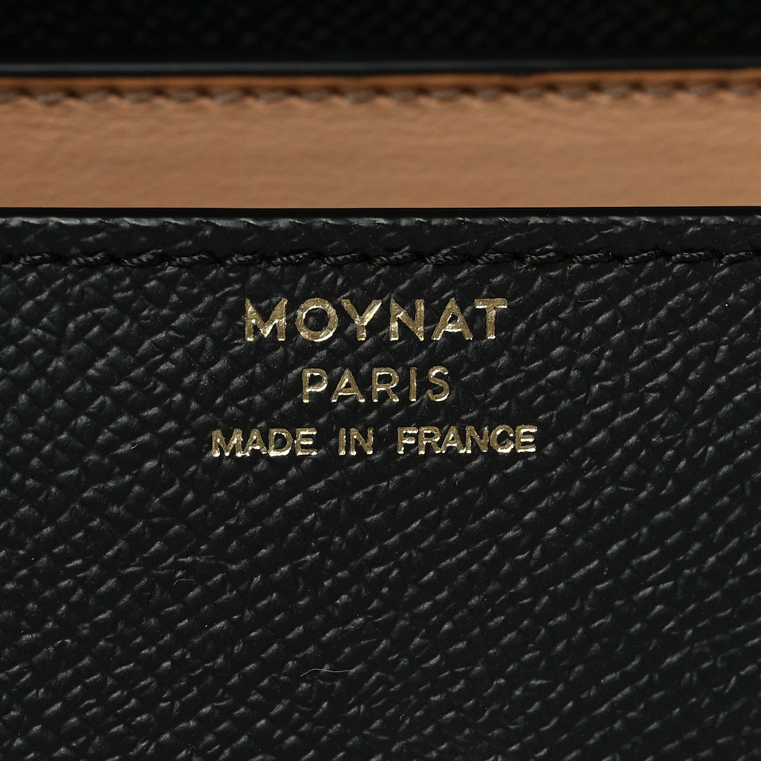 Moynat Carat Calfskin Gabrielle PM Black 6 of 10