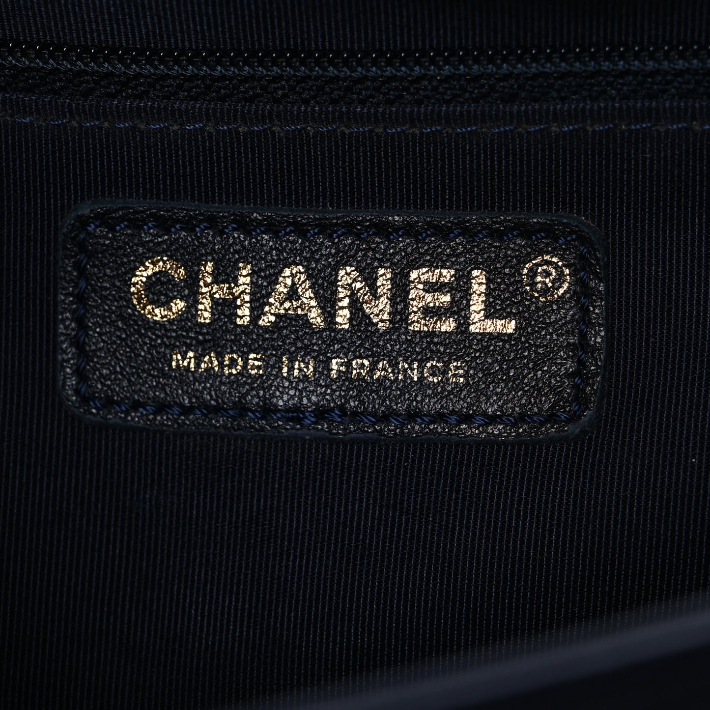 Lambskin Quilted New Medium Boy Flap Dark Navy Blue