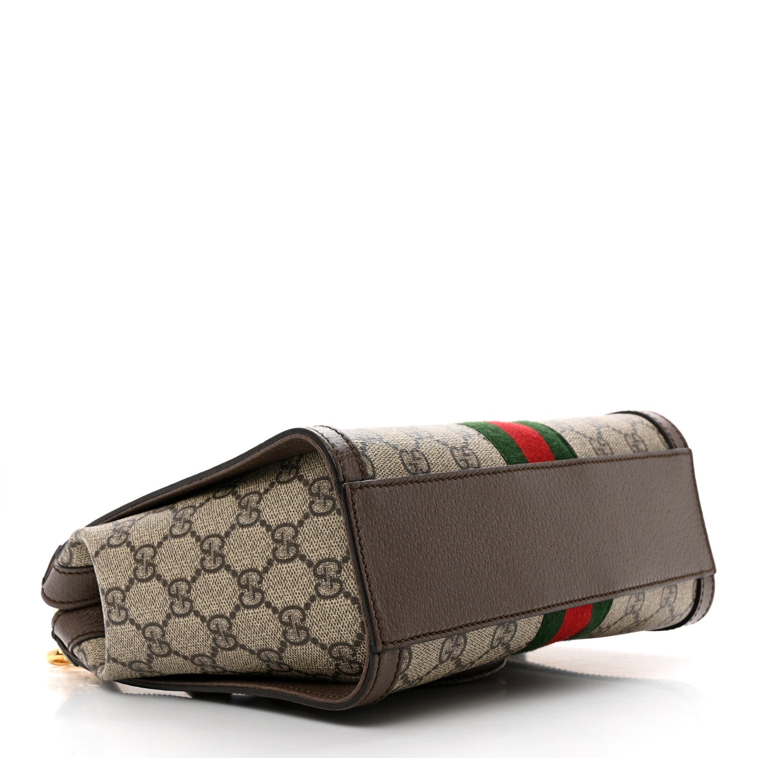 Gucci GG Supreme Monogram Small Ophidia Tote Bag Brown 4 of 11