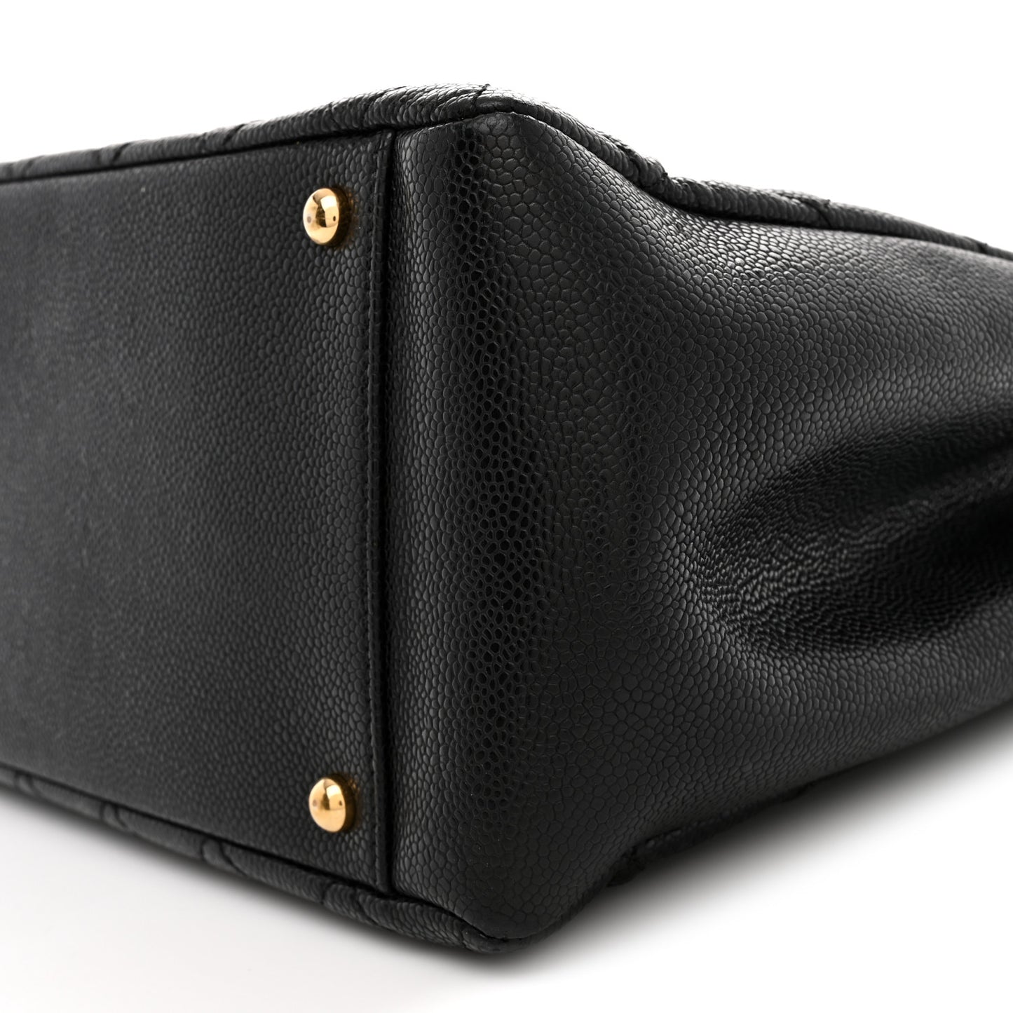 Caviar Quilted XL Grand Shopping Tote GST Black
