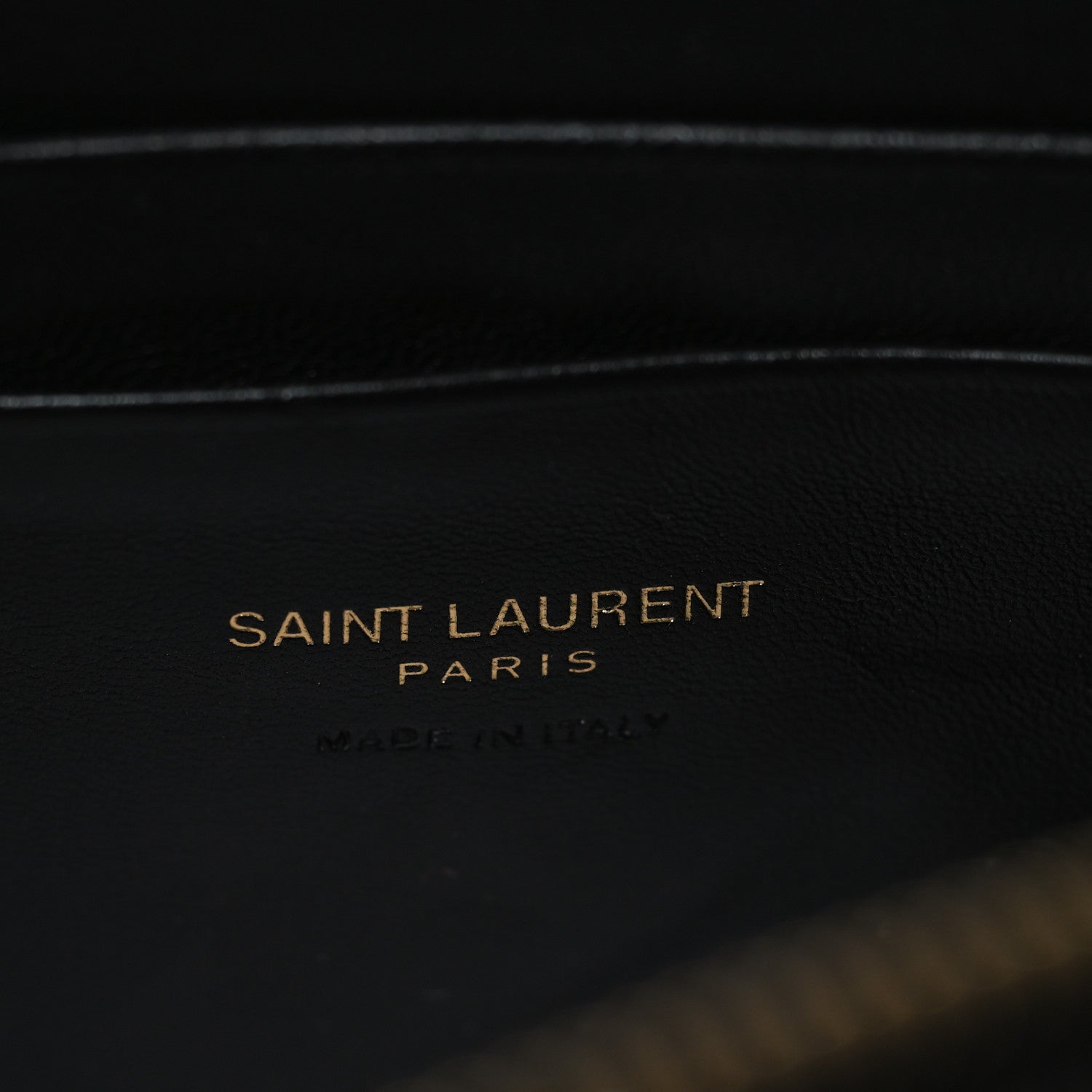 Saint Laurent Grain De Poudre Matelasse Monogram Mini Lou Camera Bag Black 6 of 11