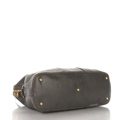 Saint Laurent Calfskin Oversized Muse Dark Grey 4 of 10
