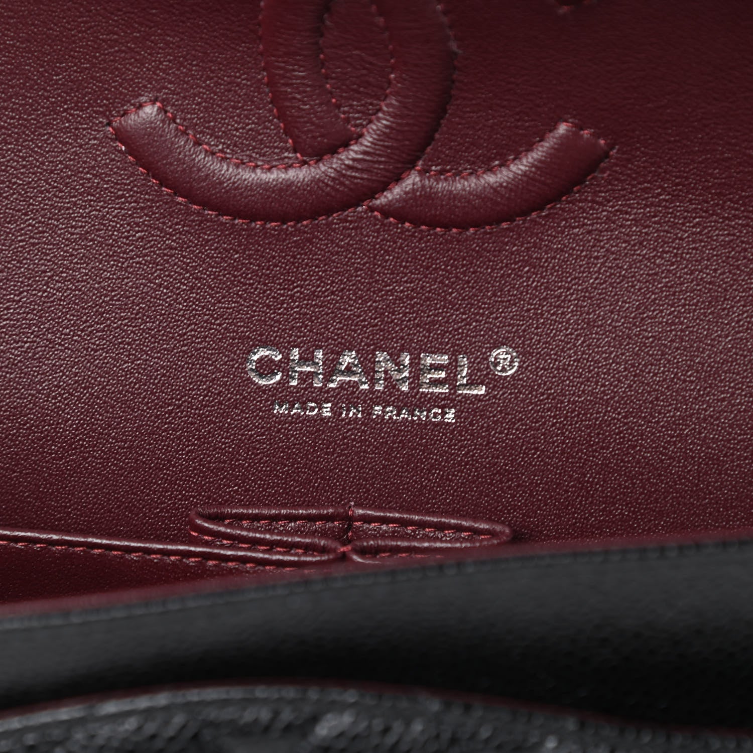 Chanel Caviar Quilted Medium Double Flap Black 6 of 10