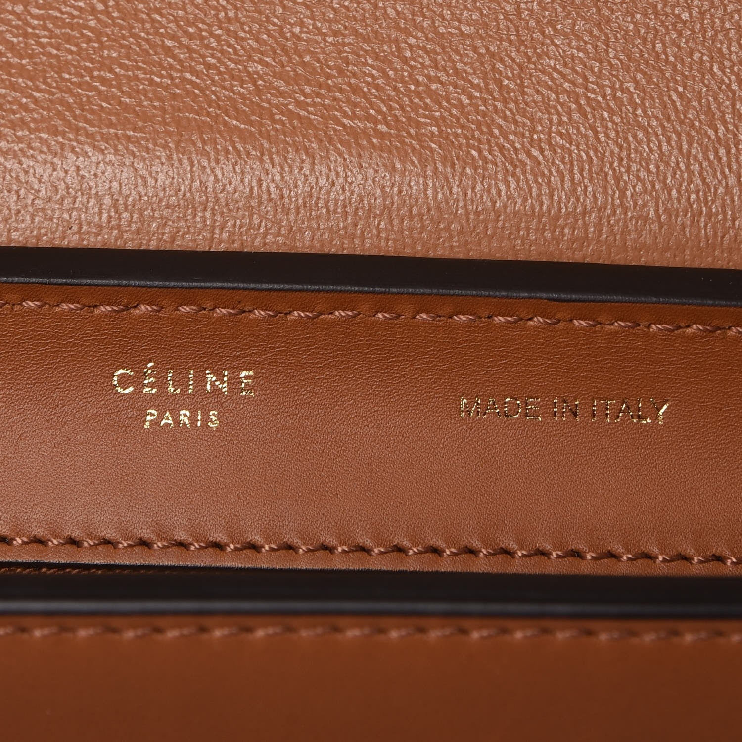 Celine Natural Calfskin Suede Medium Trapeze Tan 7 of 8