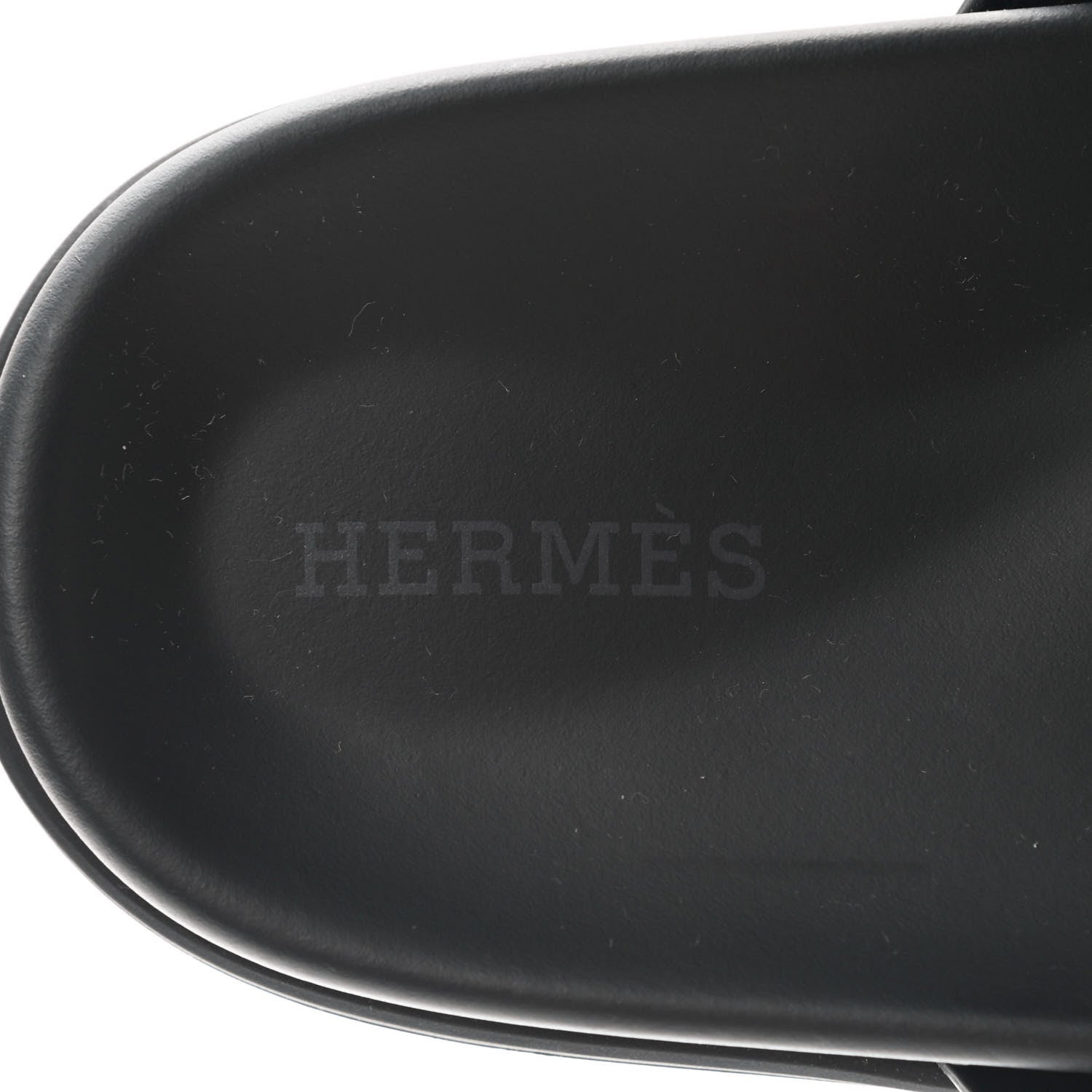 Hermes Calfskin Womens Chypre Sandals 36 Black 7 of 8
