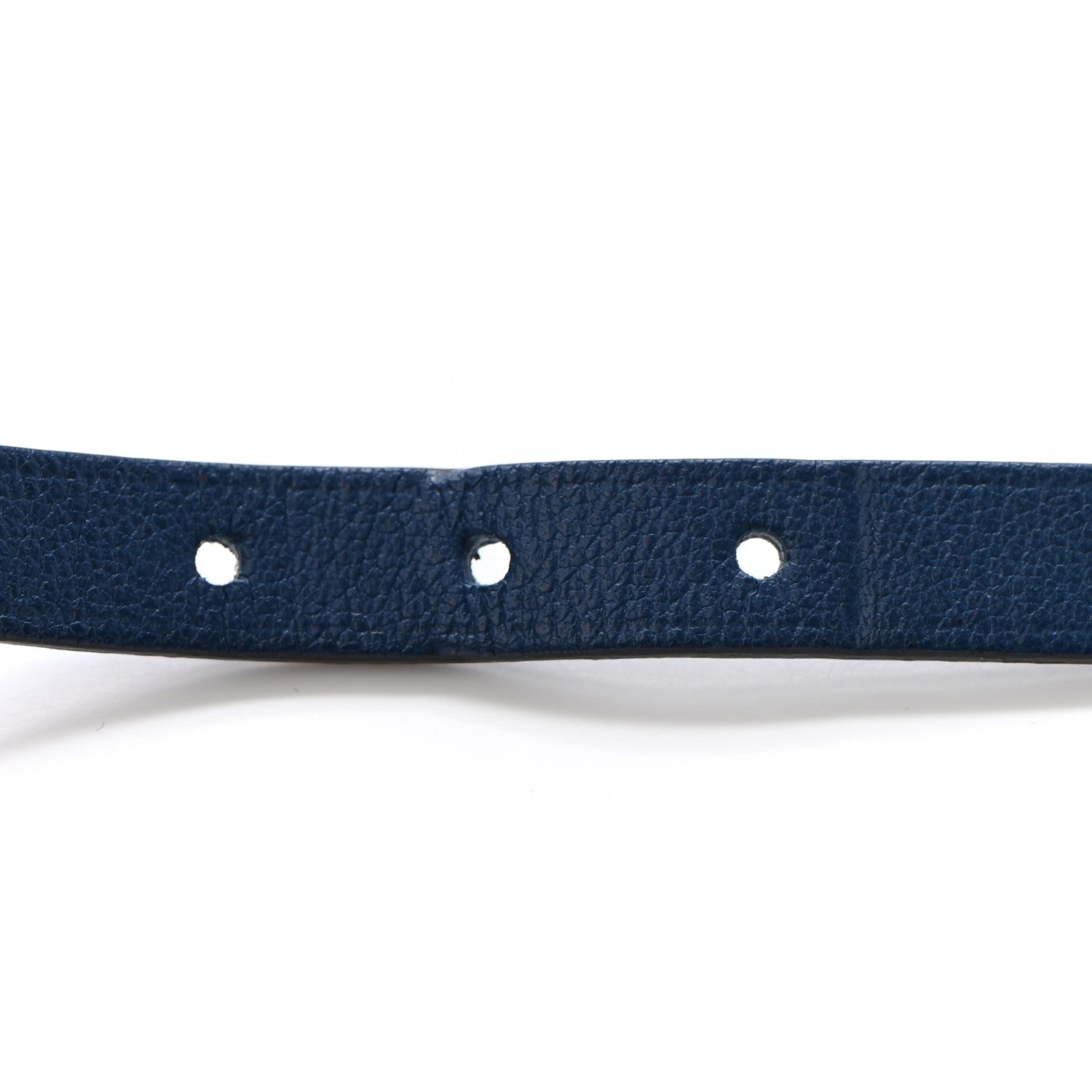 Hermes Swift Etrier Double Tour Bracelet T1 Deep Blue 6 of 6