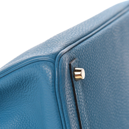 Hermes Togo Birkin 30 Bleu De Galice 41 of 43