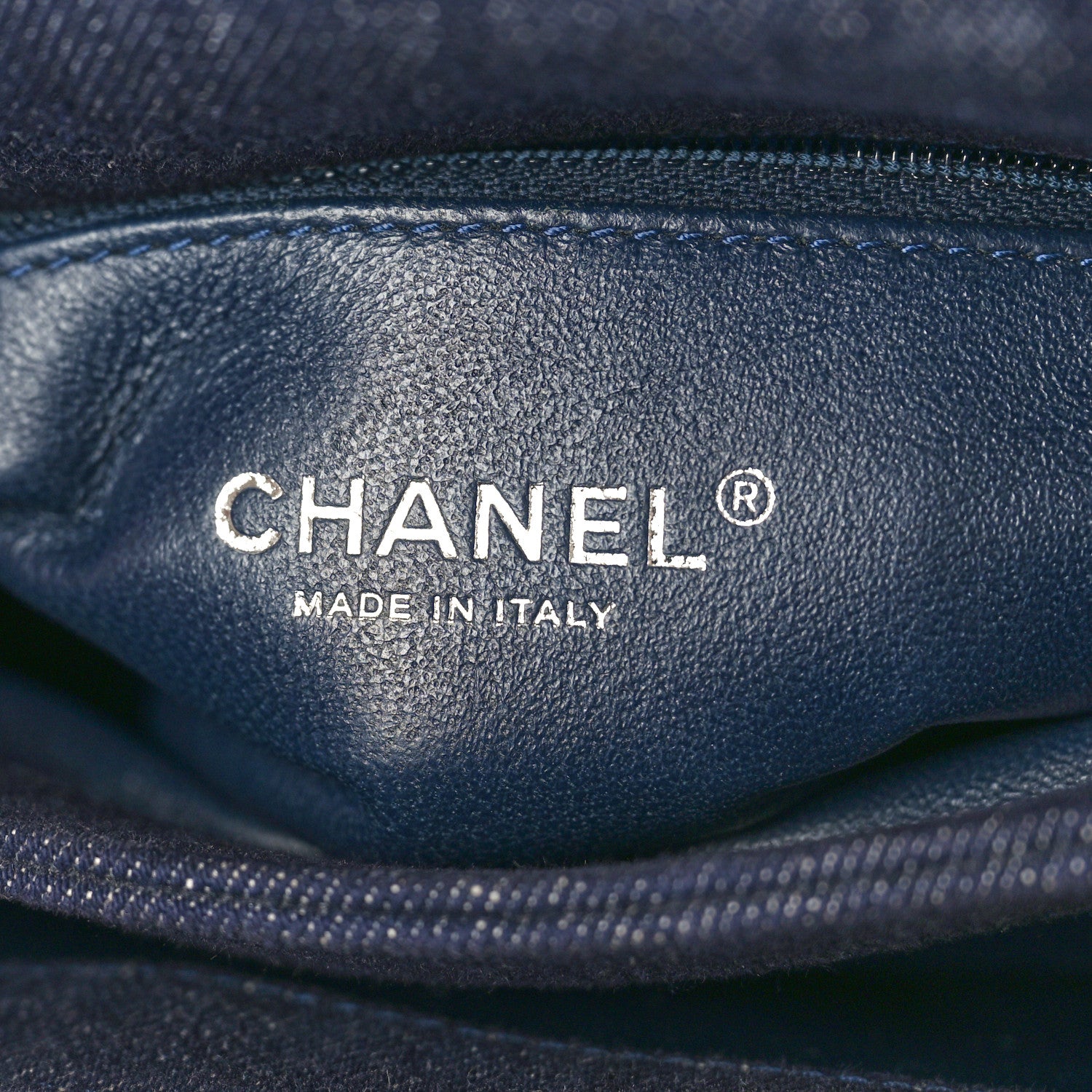 Chanel Denim Quilted Small Trendy CC Flap Dual Handle Bag Blue 6 of 11