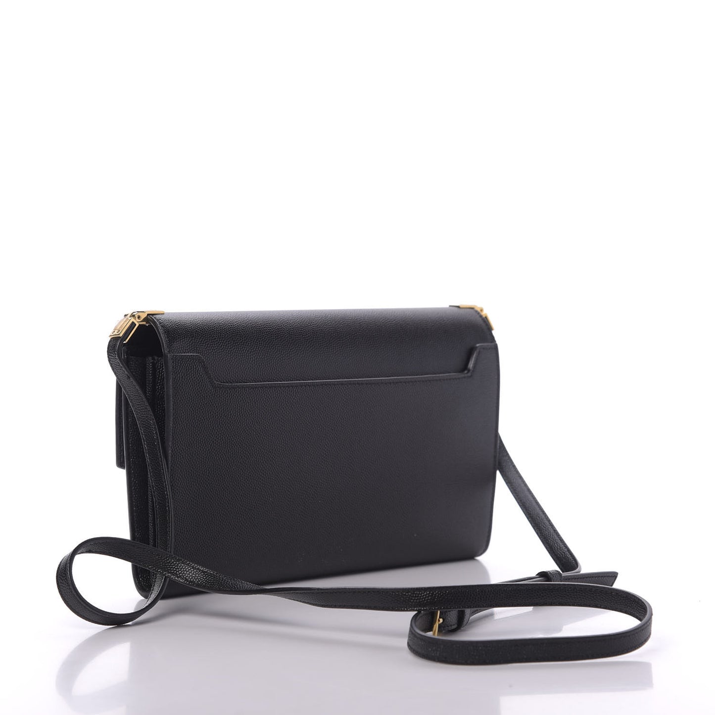 Grain De Poudre Mini Uptown Crossbody Bag Black