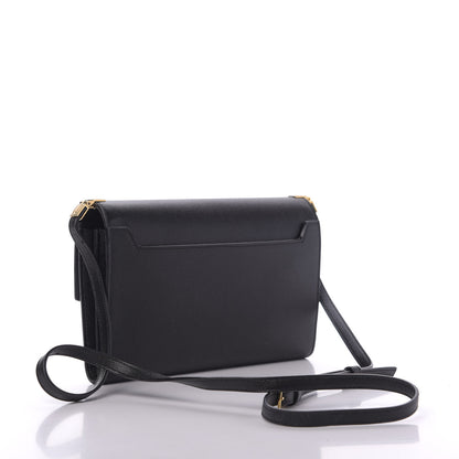 Saint Laurent Grain De Poudre Mini Uptown Crossbody Bag Black 3 of 13