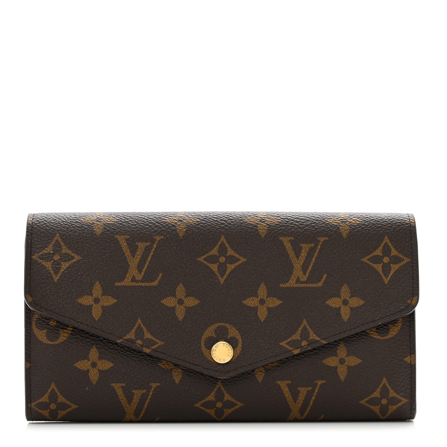 Louis Vuitton Monogram Sarah Wallet NM Coquelicot 1 of 7