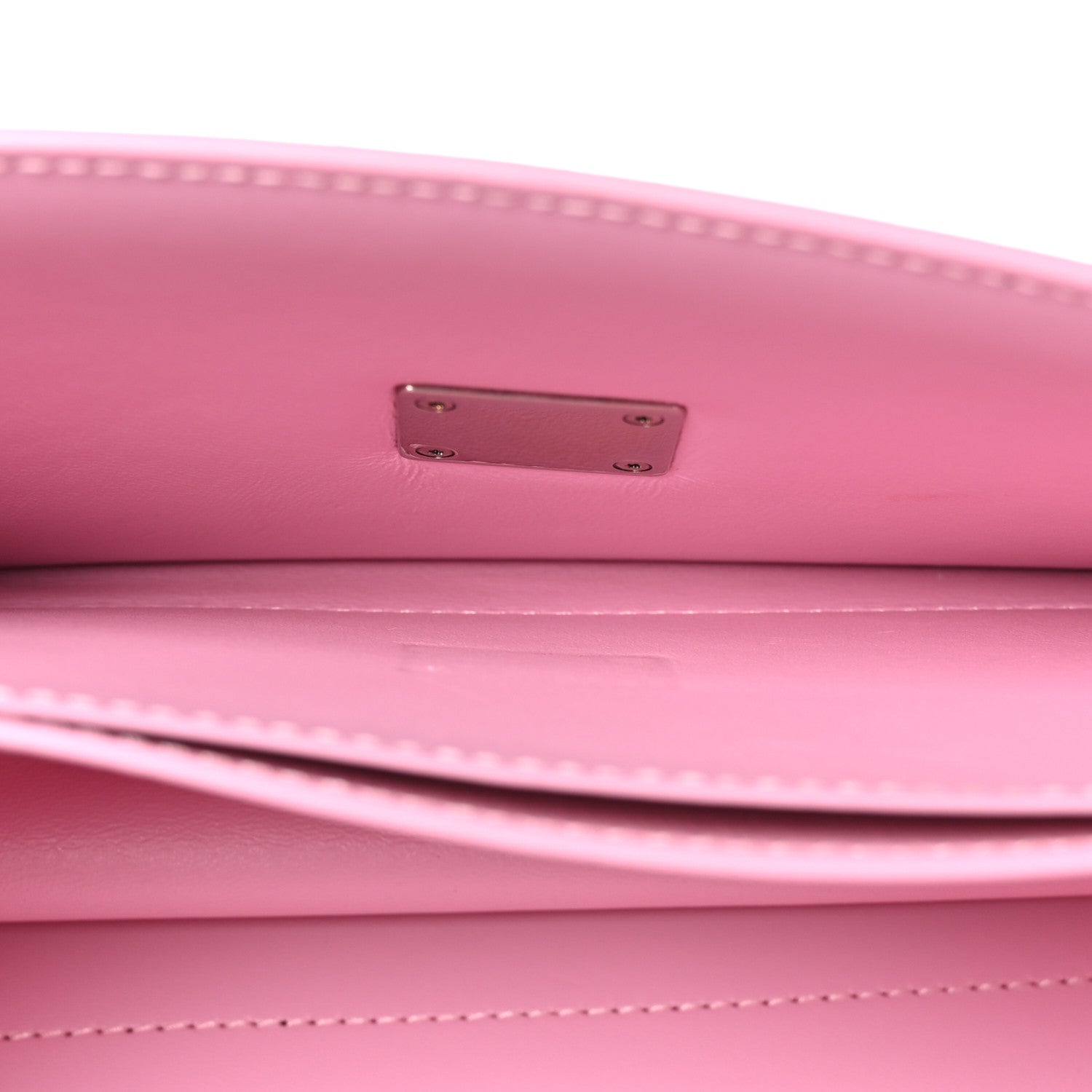 Balenciaga Calfskin Stripe Embossed Medium Gossip Bag Candy Pink 6 of 13