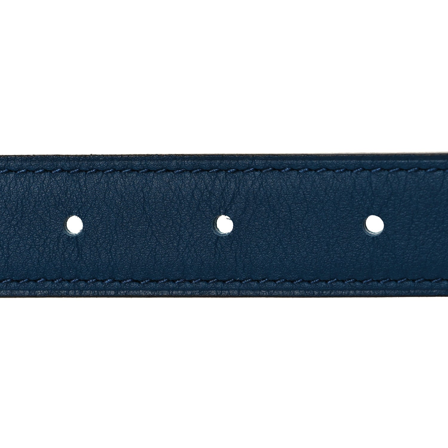 Hermes Epsom Swift 32mm Belt Strap 90 36 Malachite Bleu Saphir 3 of 5