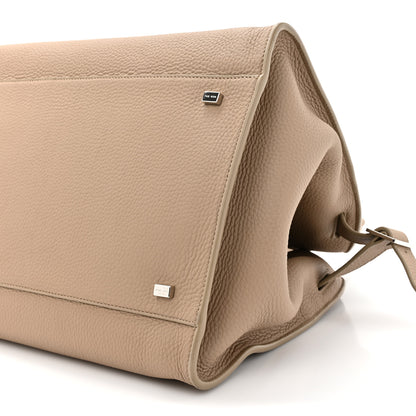 The Row Matte Grained Calfskin Soft Margaux 15 Dark Taupe 8 of 11