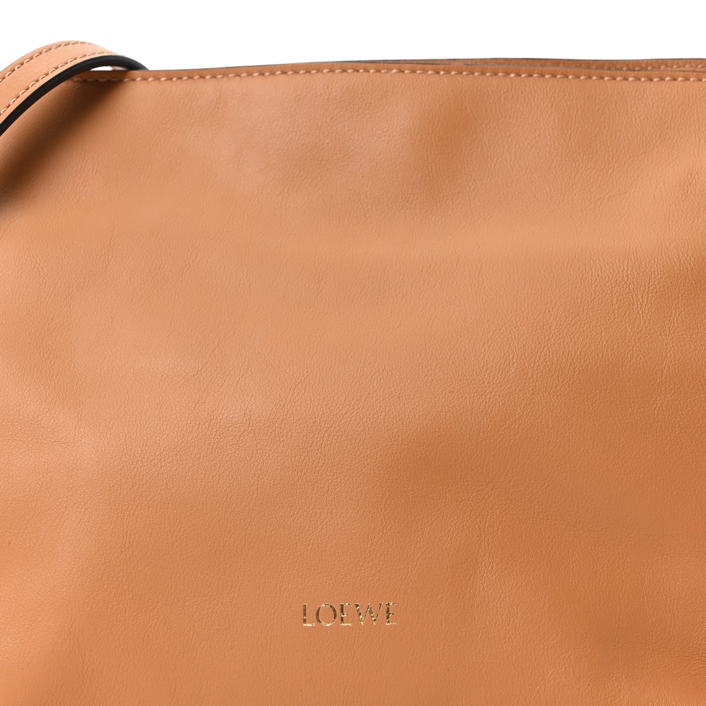 Calfskin Mini Flamenco Knot Clutch Warm Desert