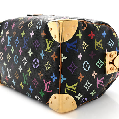 Louis Vuitton Monogram Multicolor Speedy 30 Black 10 of 12