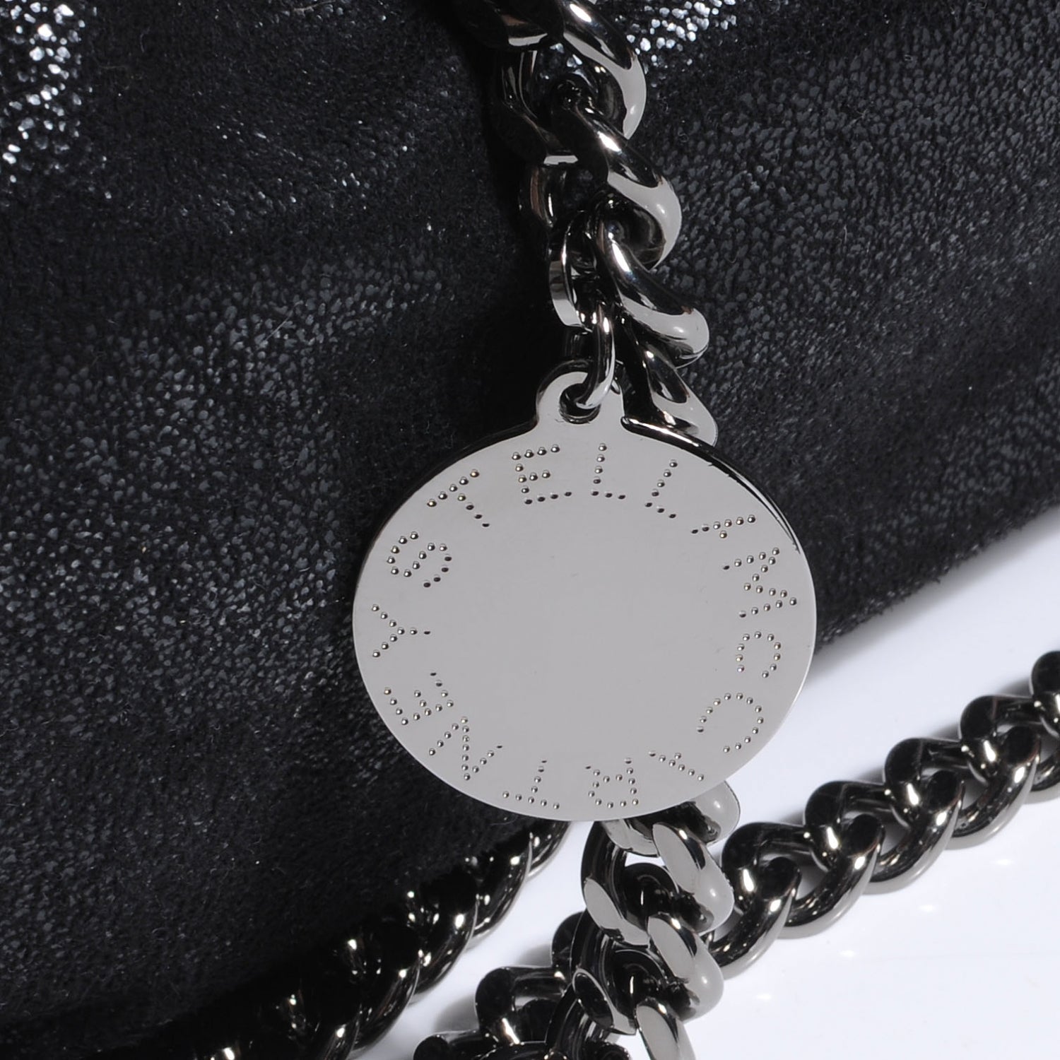 Stella McCartney Faux Leather Falabella Black 4 of 8