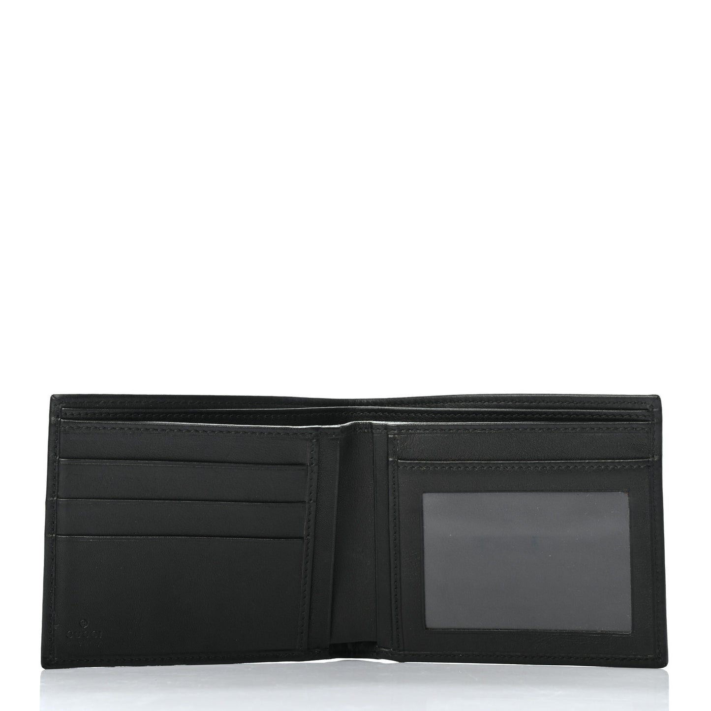 Guccissima Web Bi-Fold Wallet Black