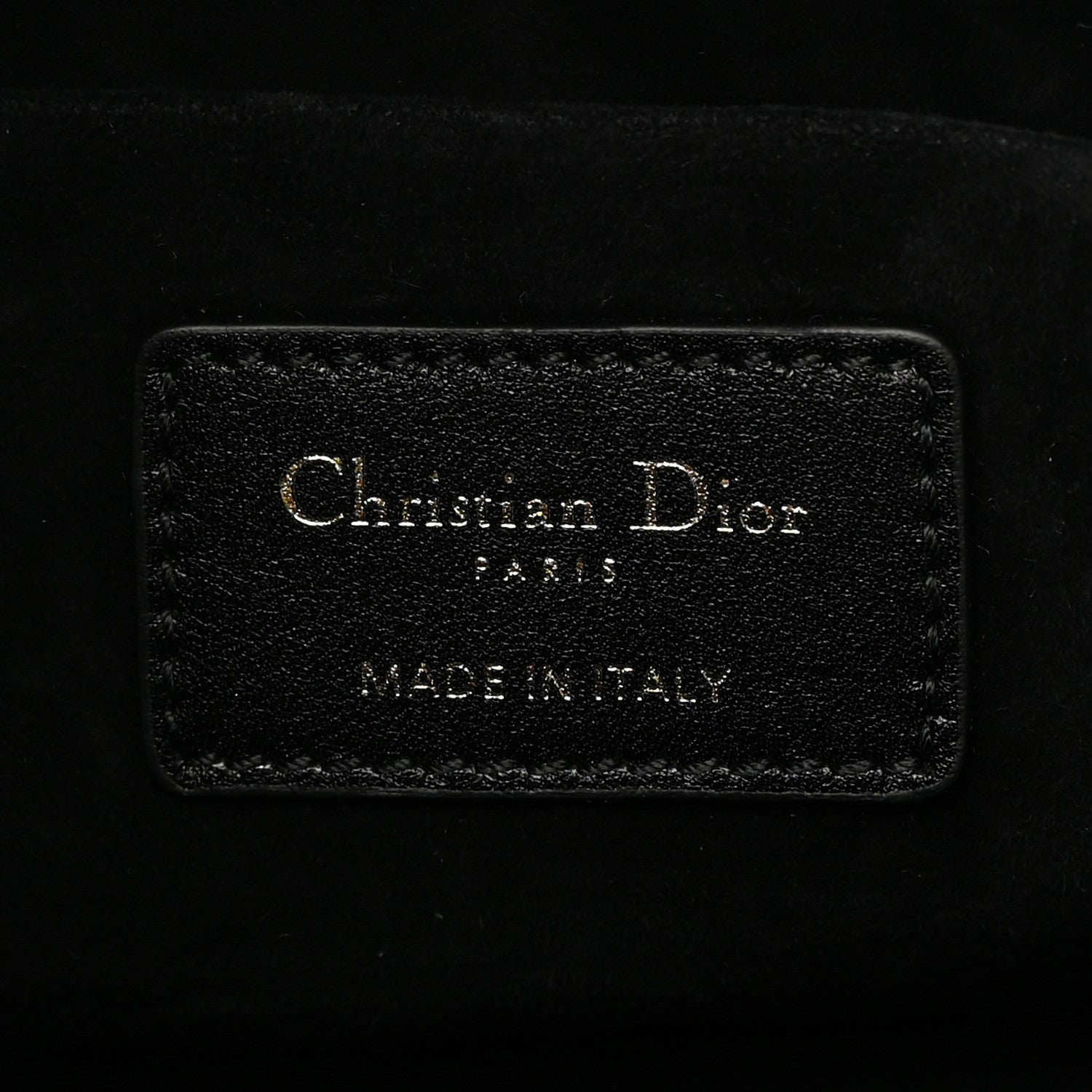 Christian Dior Calfskin Cannage Small The Lady 95.22 Black 6 of 12