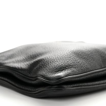 Prada Vitello Daino Double Zip Crossbody Bag Black 11 of 12