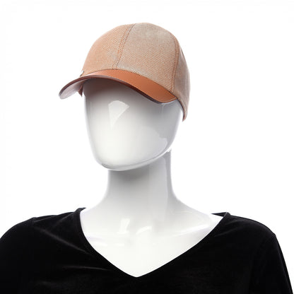 Hermes Swift Cotton Serena Cap 57 Gold 2 of 7
