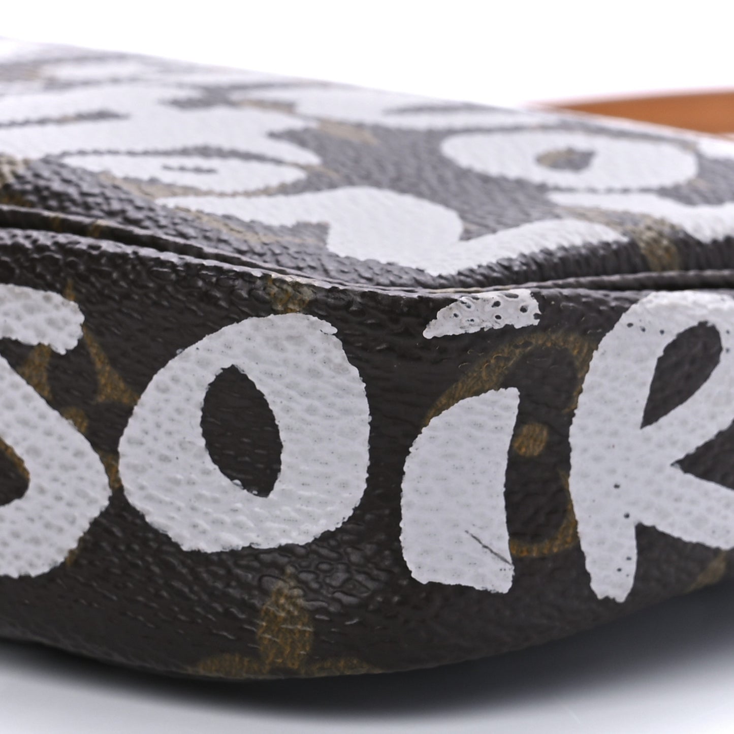 Monogram Graffiti Pochette Accessories Silver