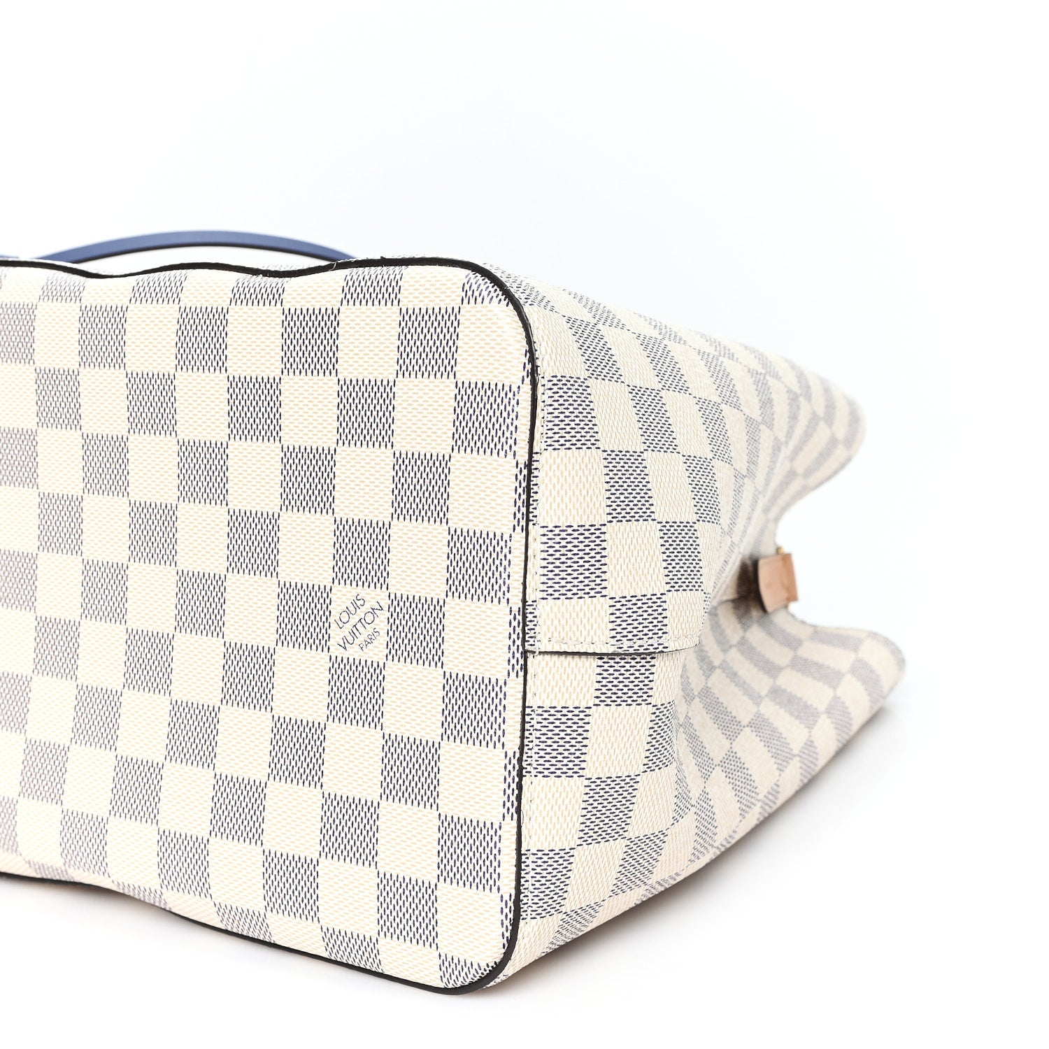 Louis Vuitton Damier Azur Braided Neonoe MM Blue 10 of 11
