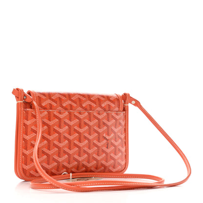 Goyard Goyardine Plumet Wallet Clutch Orange 3 of 11