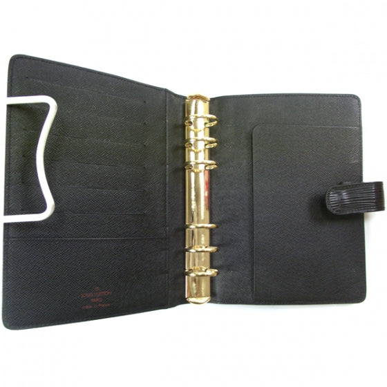 Epi Small Ring Agenda Cover Black