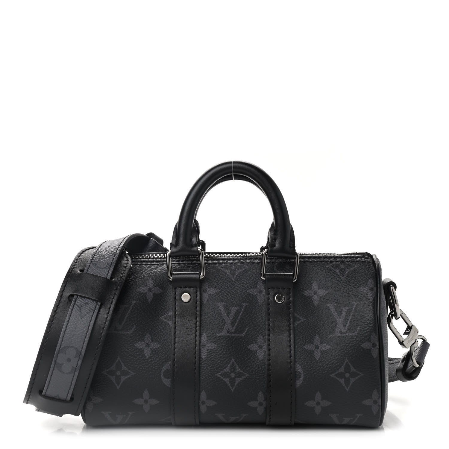 Louis Vuitton Reverse Monogram Eclipse Keepall XS Black 1 of 8